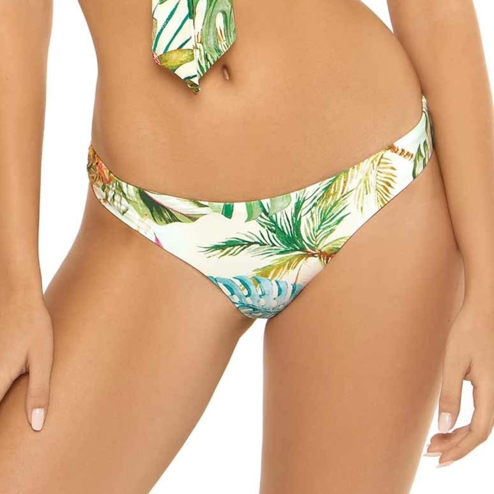 Pilyq Tulum Cheeky Cut Bikini Bottoms | Thong Swim Bottoms | NWT